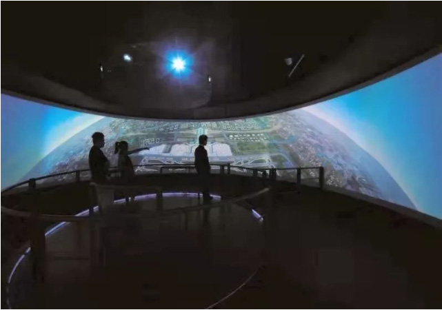 360度环幕投影虚拟影院
