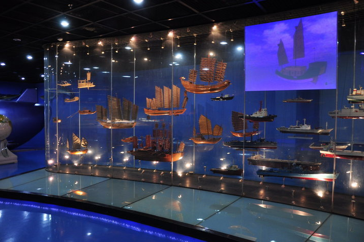 上海儿童博物馆航海厅船模