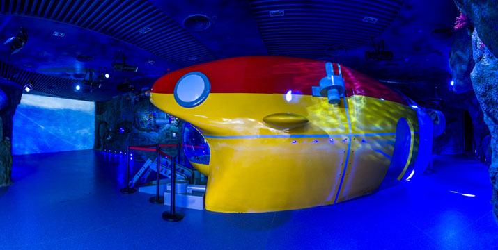 上海儿童博物馆航海厅潜水艇