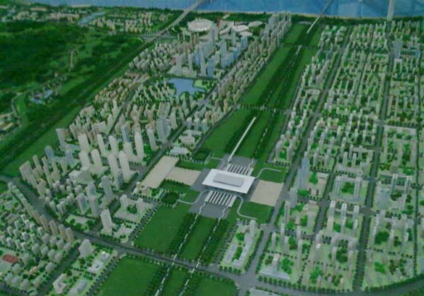 南昌城市规划展示馆城市沙盘模型