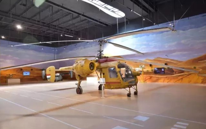 江西直升机科技馆卡-26直升机