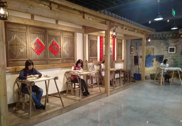 台州刺绣博物馆体验区